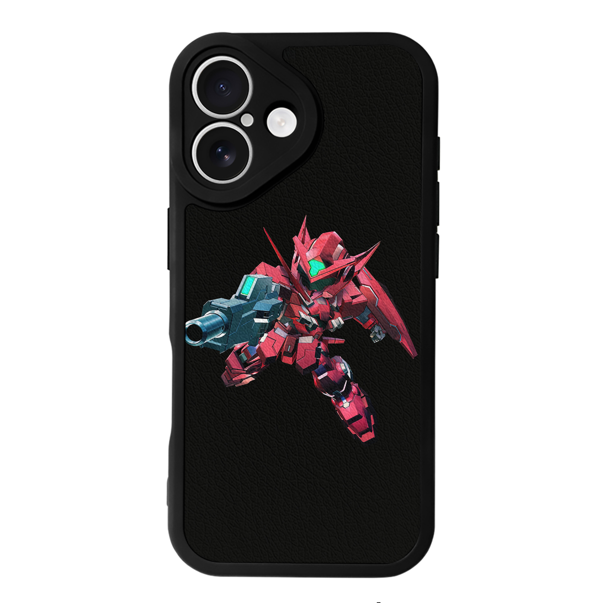（画像用） 機動戦士ガンダム Mobile Suit Gundam 【iPhone 16シリーズ対応】シリコンスマホケース（レザー調） 材質：シリコン